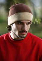 Cappello doubleface invernale