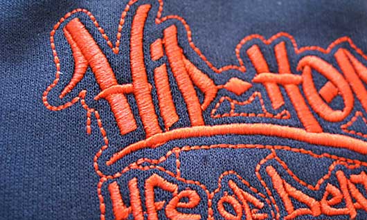 abbigliamento personalizzato con ricamo